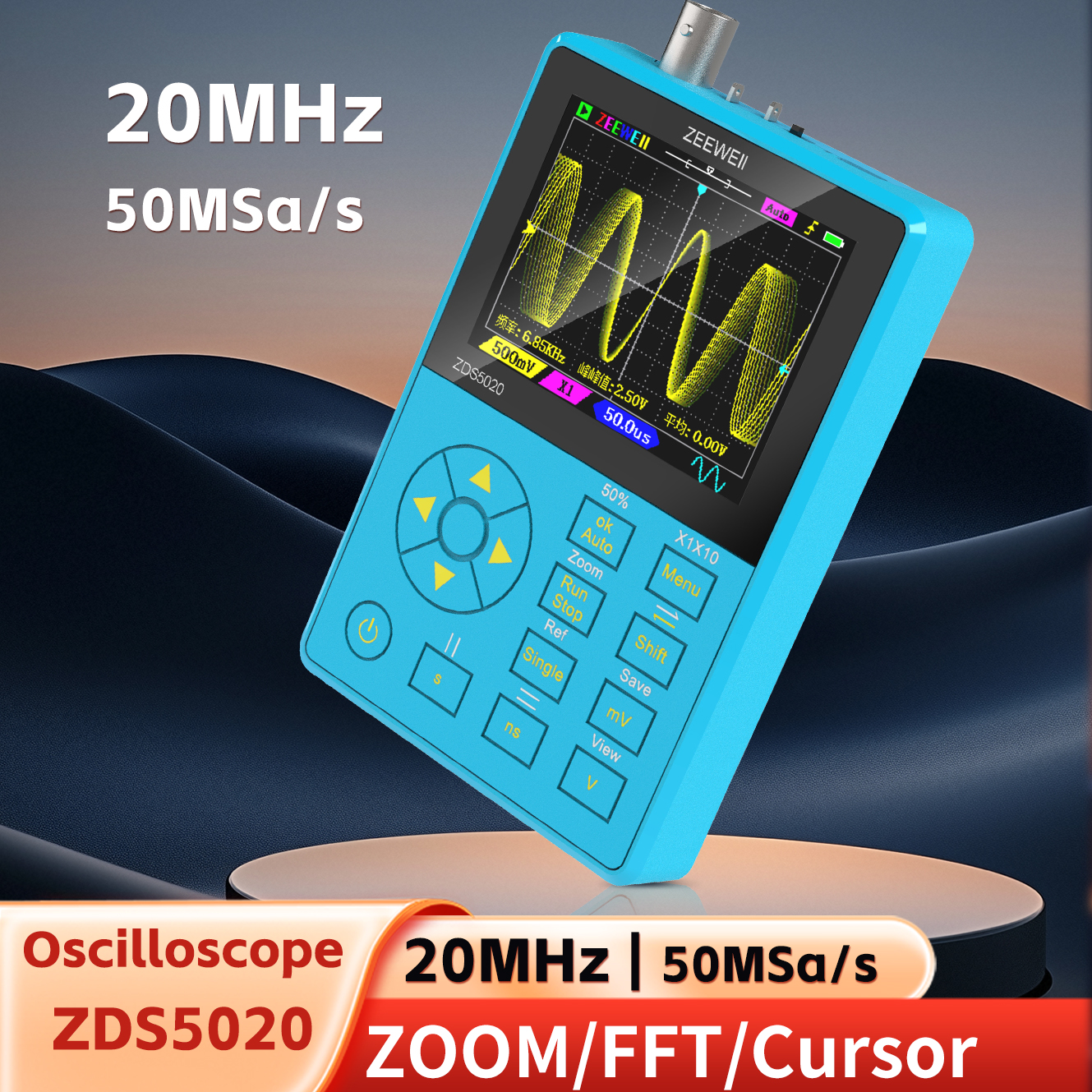 Electronics Repair Gadgets - ZEEWEII New ZDS5020 Mini Handheld Digital