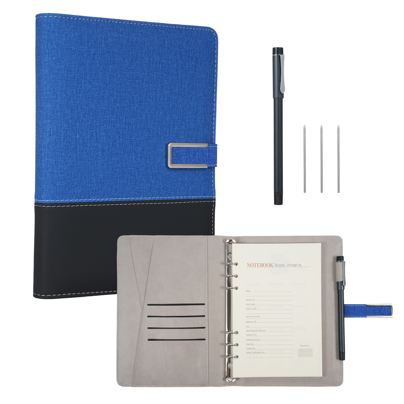 Smart Pen Digital - Smart Pen A5 Leather Notebook Lined