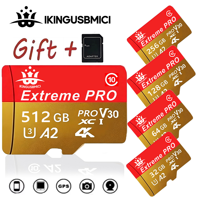 Digital Drawing Tablet - Micro SD Card RED Memory Card