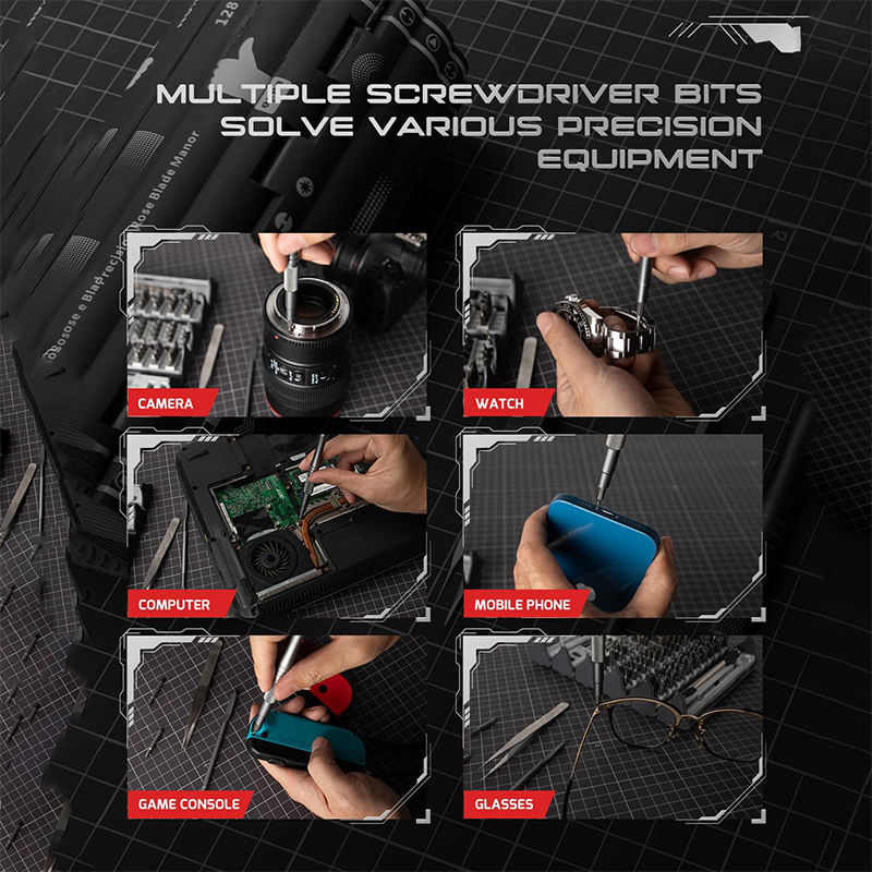128 in 1 Precision Screwdriver - Electronics Repair Gadgets recensione e prezzo