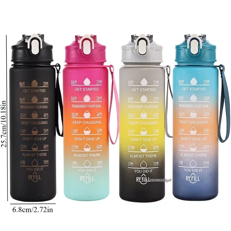 800ml Sports Water Bottle Leak - Smart Water Bottle Tracker recensione e prezzo