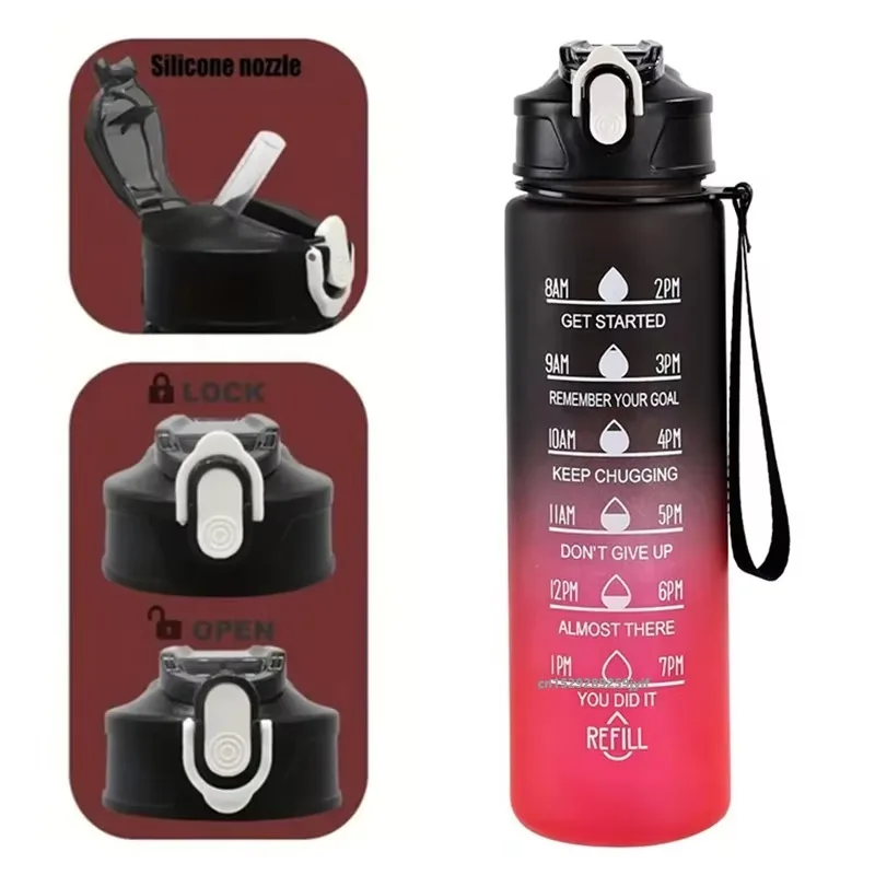 800ml Sports Water Bottle Leak - Smart Water Bottle Tracker recensione e prezzo