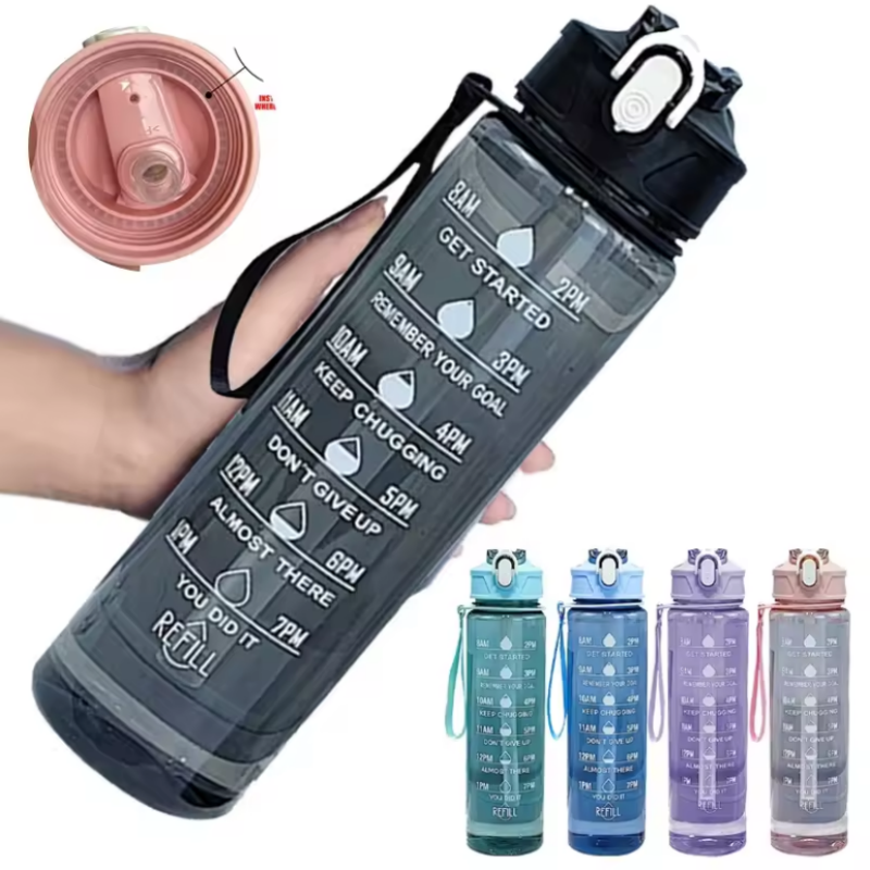 750ML Large Capacity Sports Wa - Smart Water Bottle Tracker recensione e prezzo