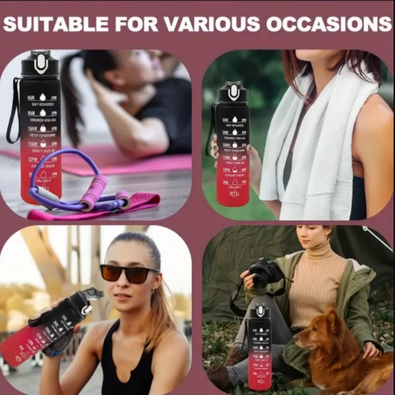 Sports Water Bottle with Time- - Smart Water Bottle Tracker recensione e prezzo