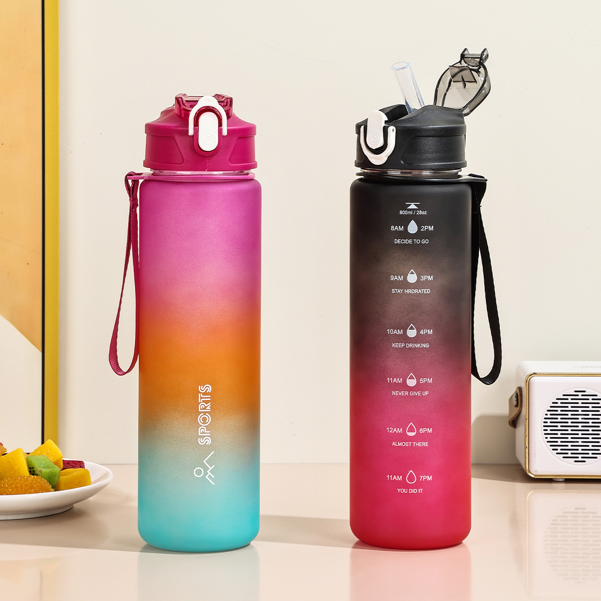 A Large-Capacity 800ml Sports  - Smart Water Bottle Tracker recensione e prezzo