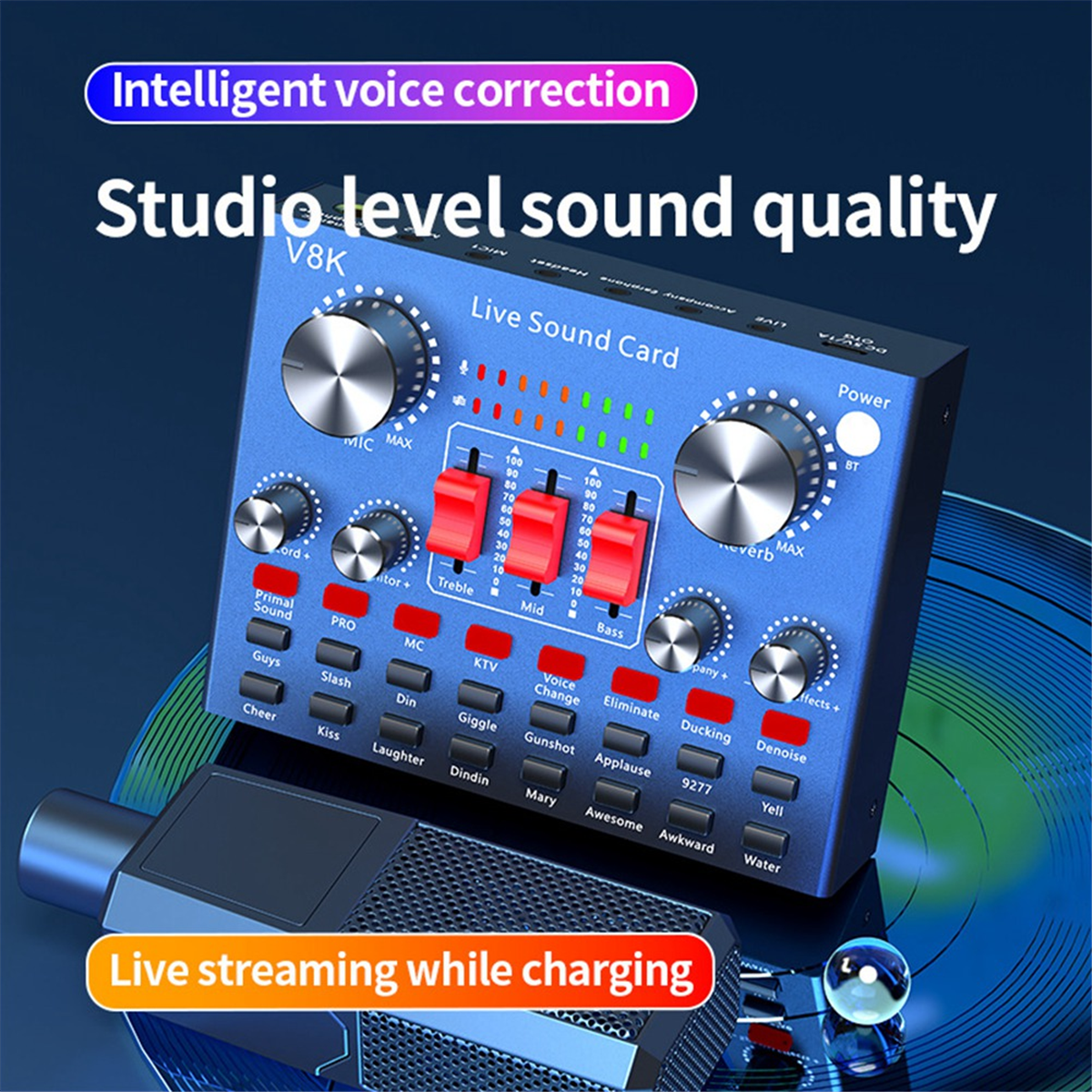 M86K V8K Audio USB External So - Usb Sound Card External recensione e prezzo