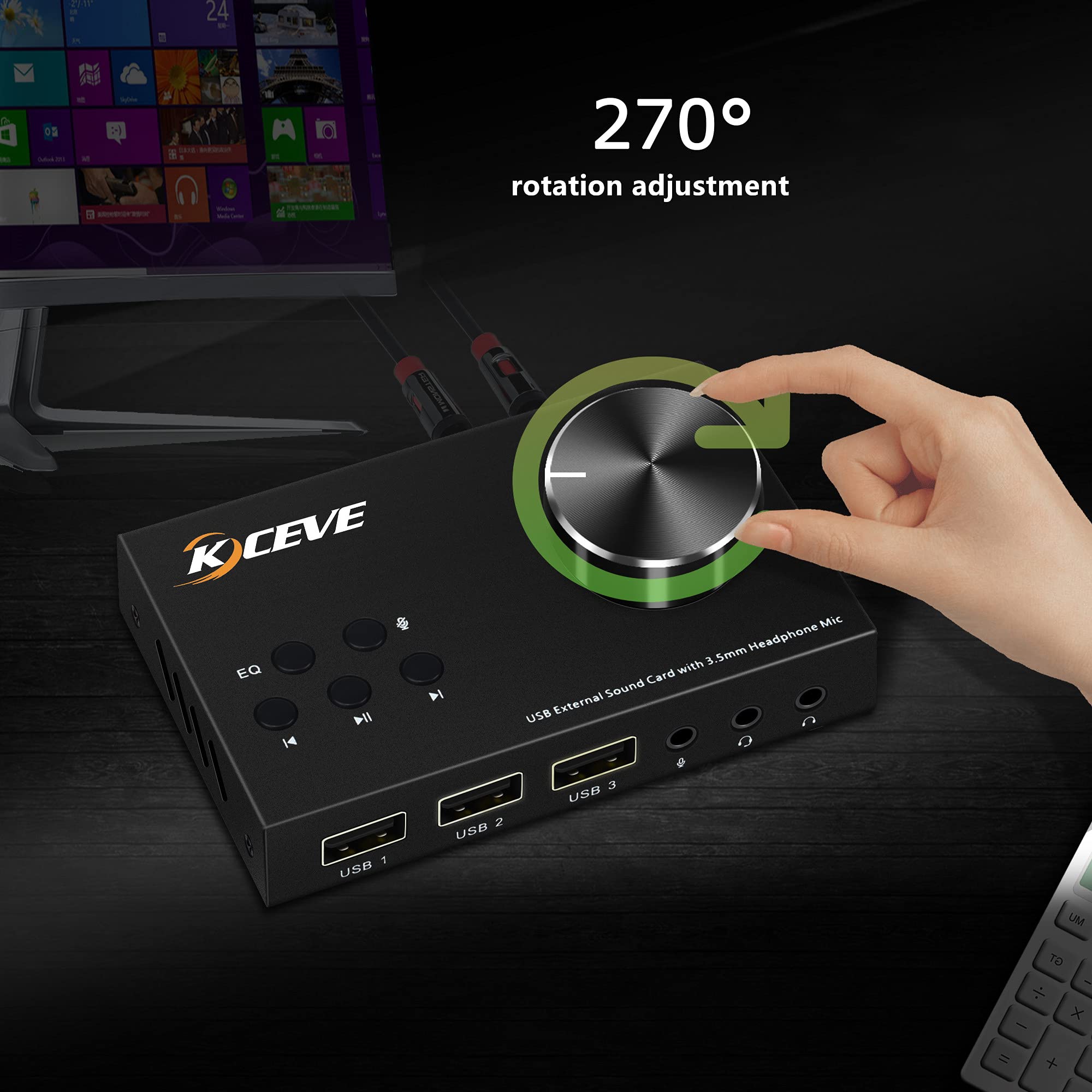 External Sound Card with Volum - Usb Sound Card External recensione e prezzo
