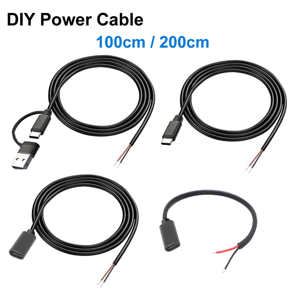 DC 2 Pin Power Cable USB and T - Electronics Repair Gadgets recensione e prezzo