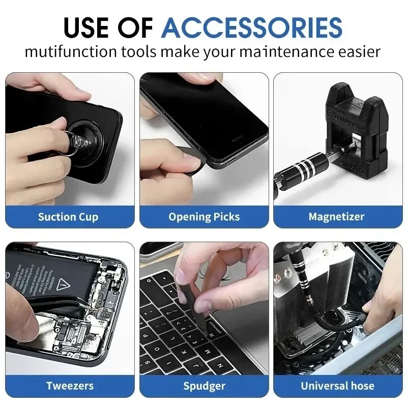 115 in 1 Electronics Screwdriv - Electronics Repair Gadgets recensione e prezzo