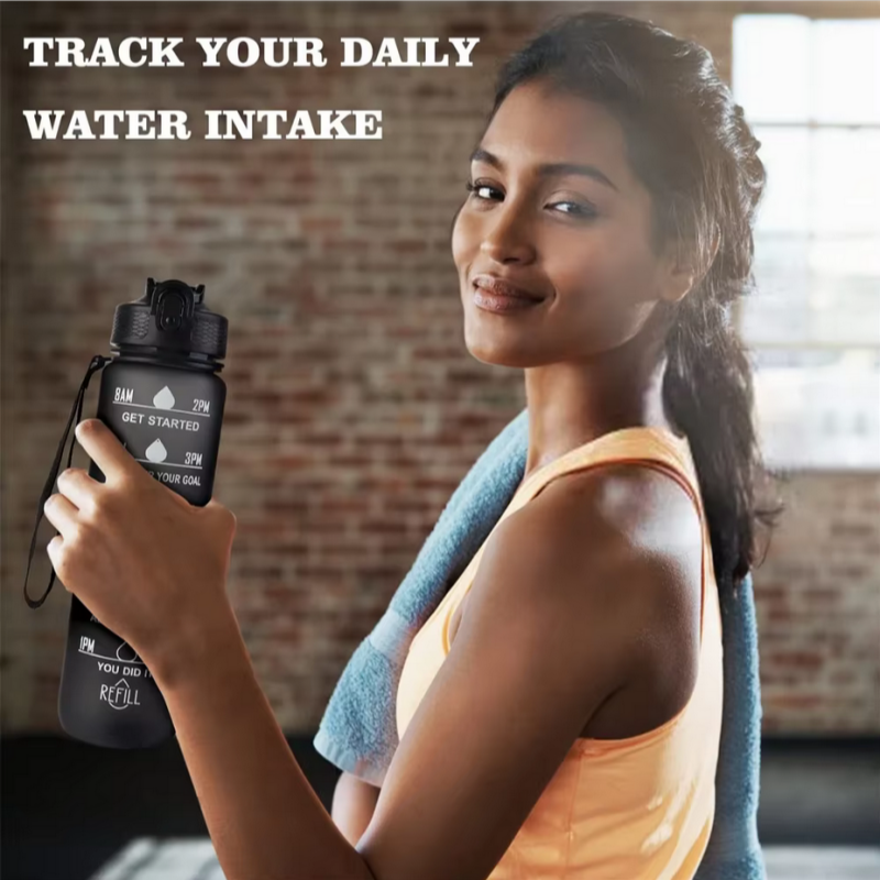 1000ML Sports Bottle Gradient  - Smart Water Bottle Tracker recensione e prezzo