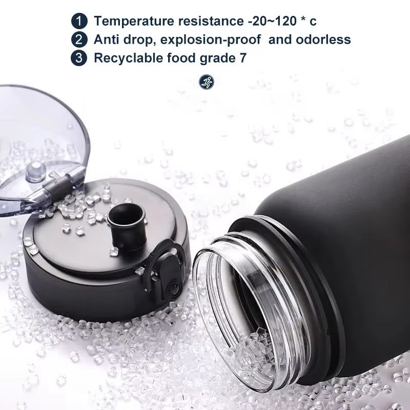 1 Liter Large Capacity Sports  - Smart Water Bottle Tracker recensione e prezzo