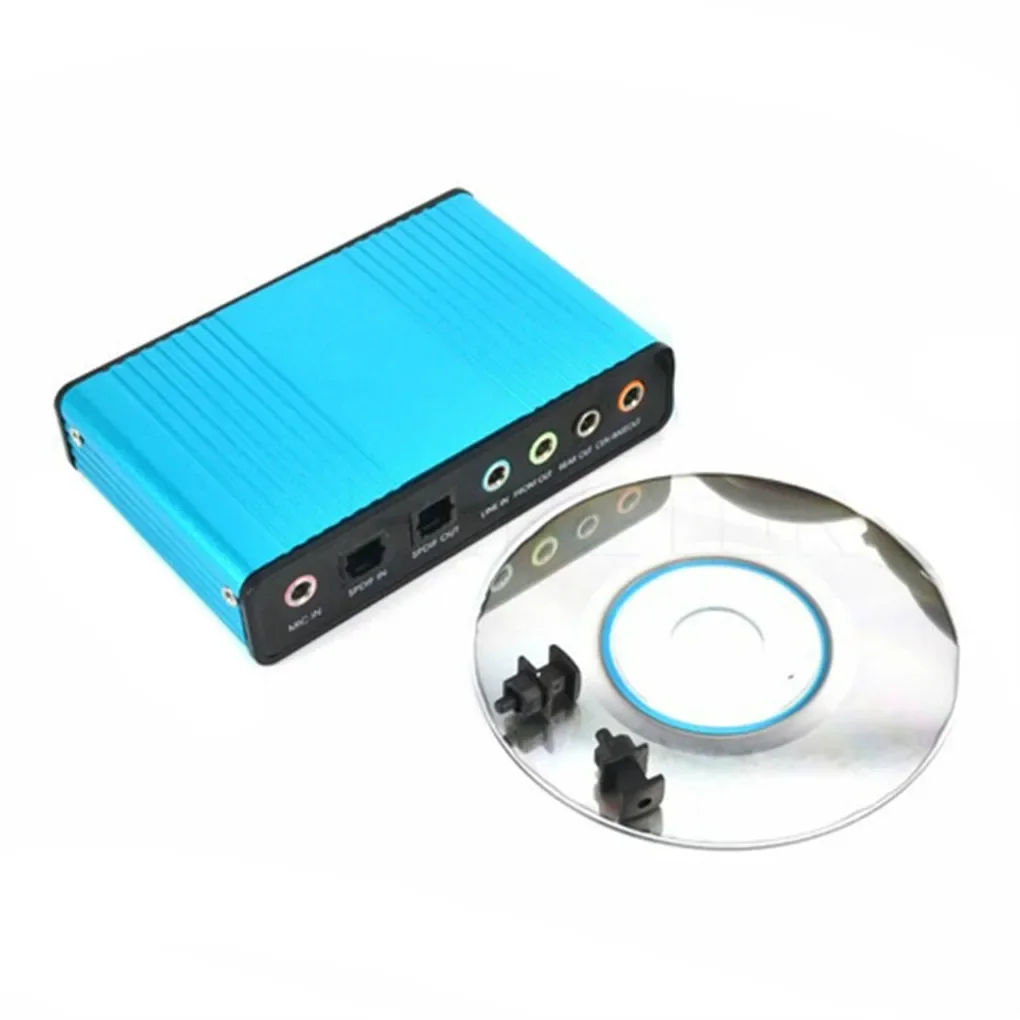 USB 2.0 Sound Card 6 Channel 5 - Usb Sound Card External recensione e prezzo