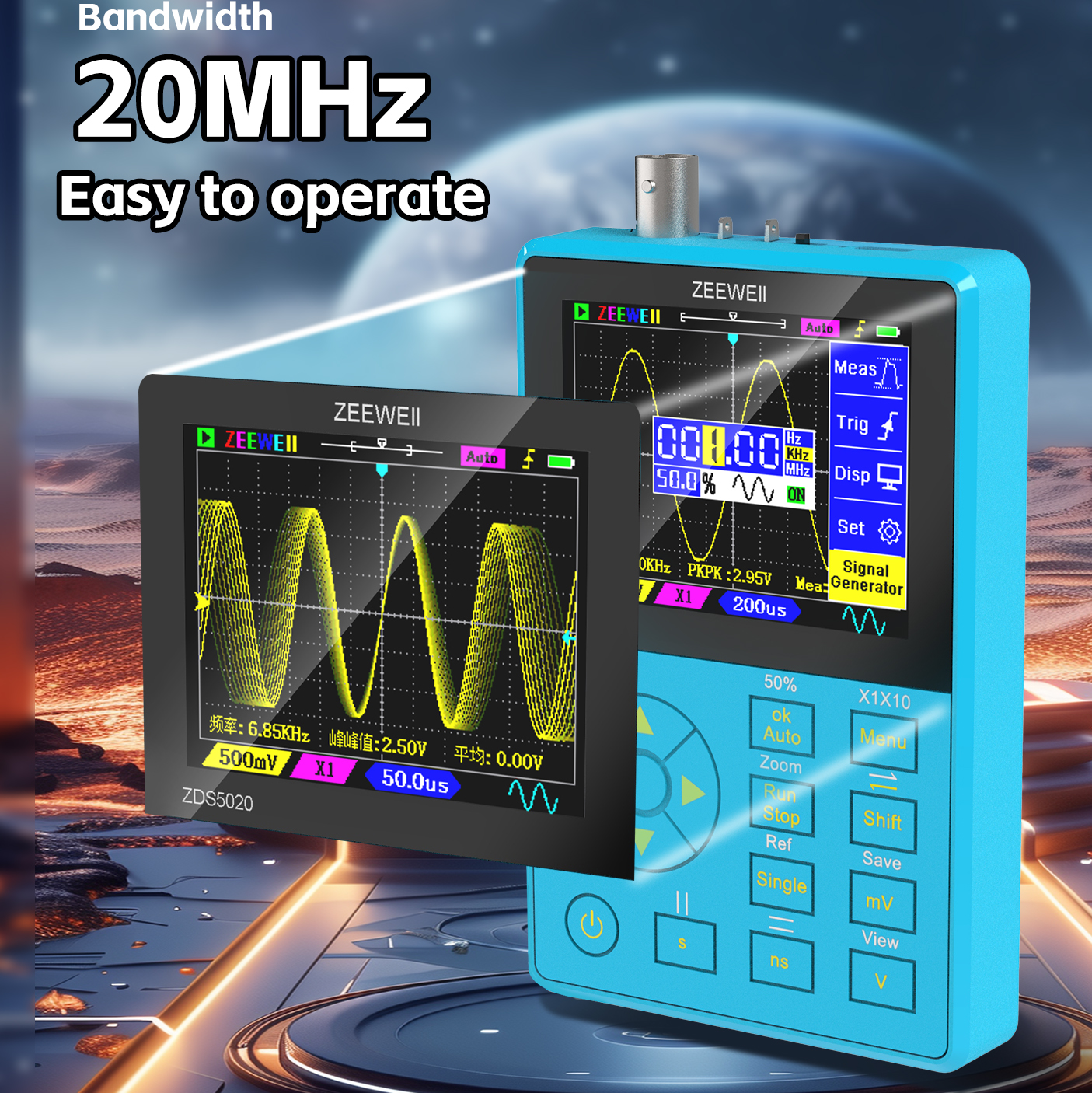 ZEEWEII New ZDS5020 Mini Handh - Electronics Repair Gadgets recensione e prezzo