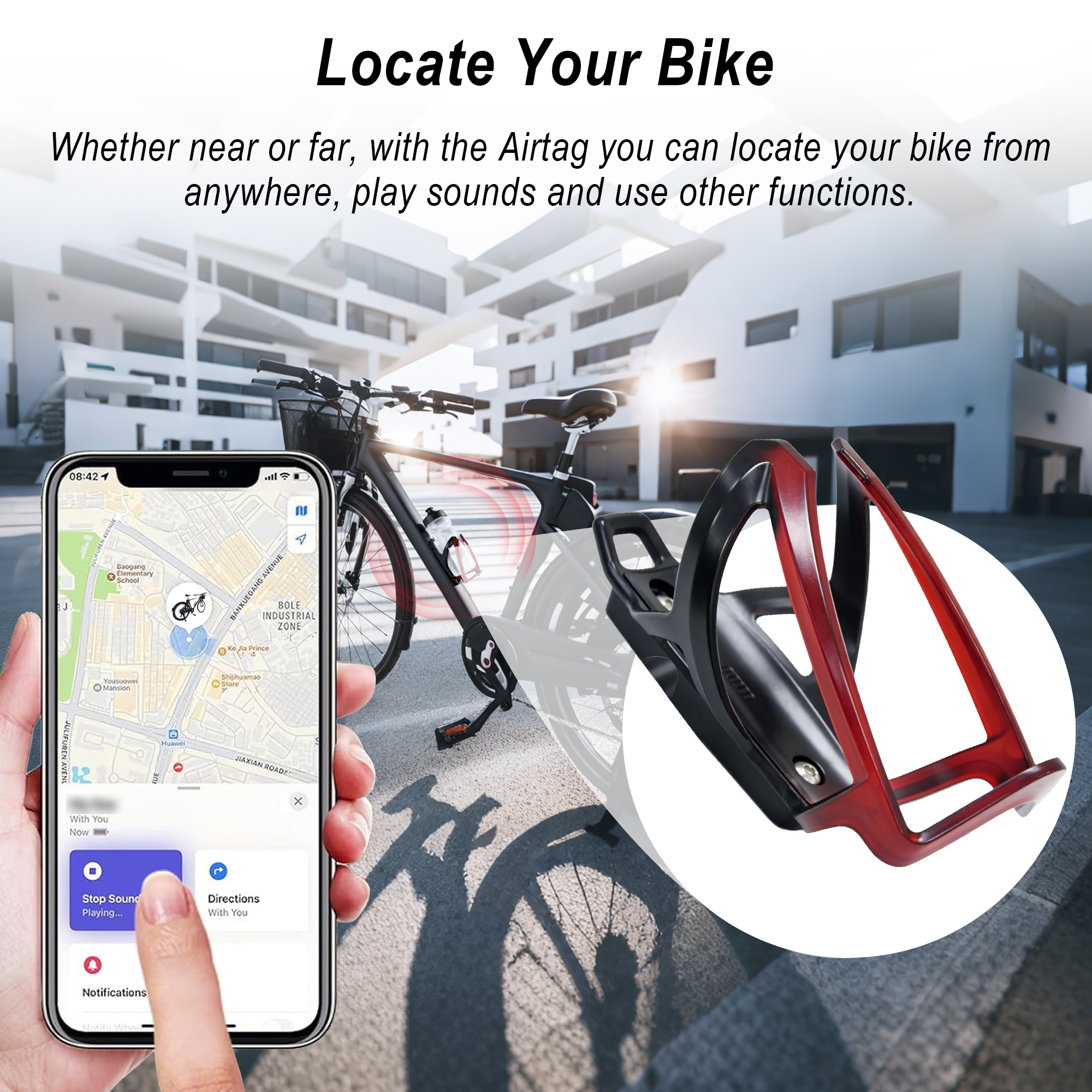 Mini Smart Tracker + Bicycle W - Smart Water Bottle Tracker recensione e prezzo