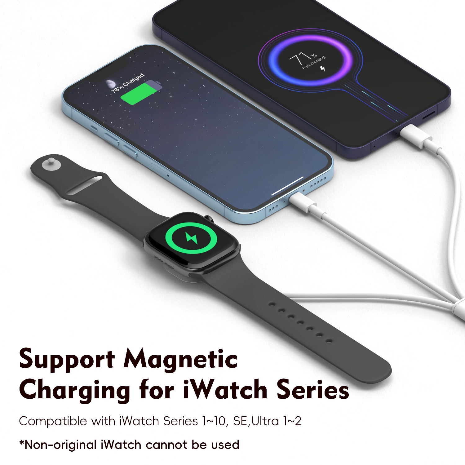 3 in 1  Magnetic Watch Charger - Portable Wifi Hotspot recensione e prezzo