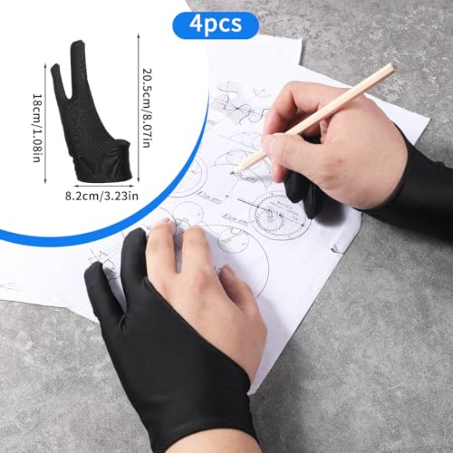 4 Pack Drawing Glove Digital D - Digital Drawing Tablet recensione e prezzo
