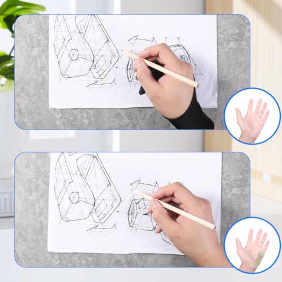 4 Pack Drawing Glove Digital D - Digital Drawing Tablet recensione e prezzo