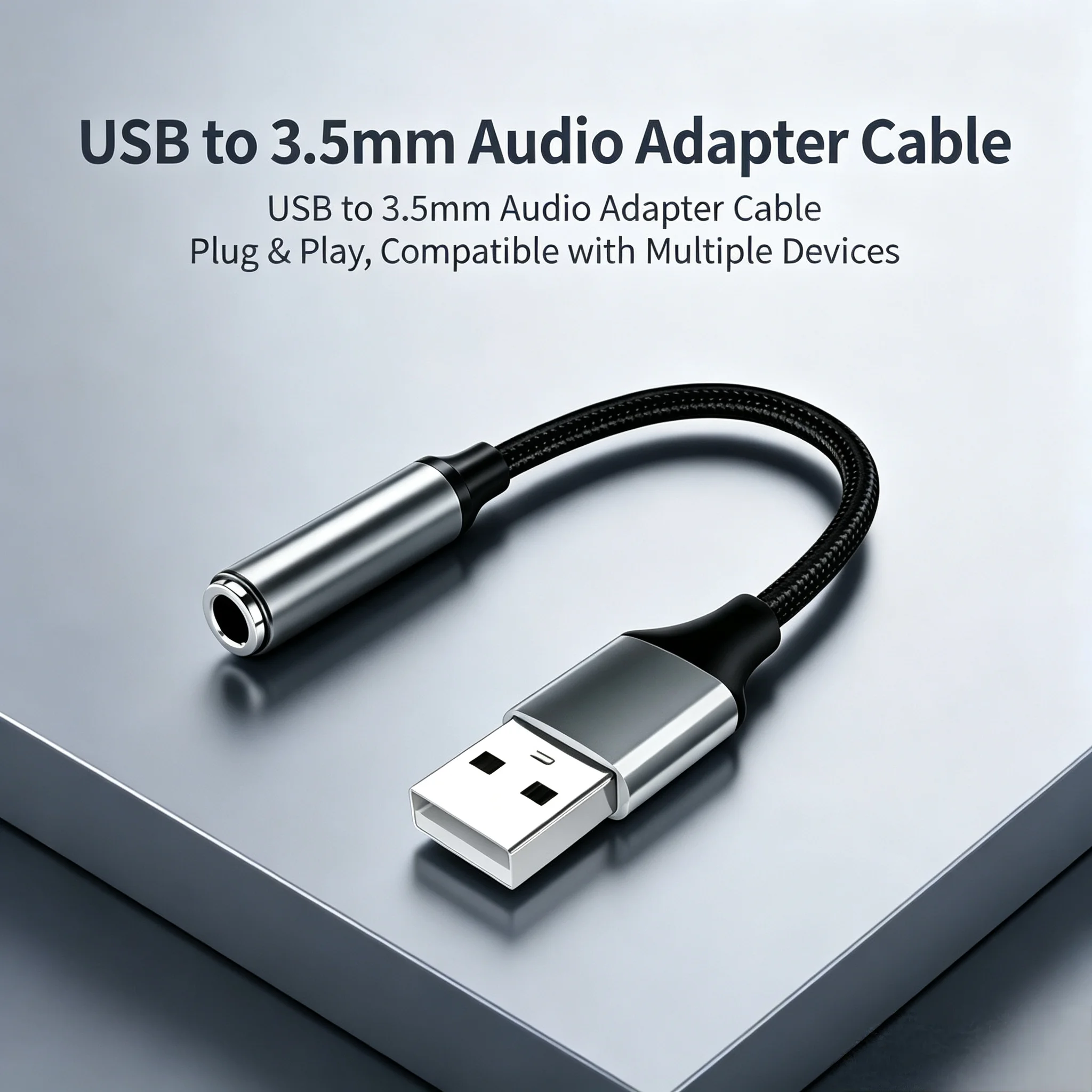 USB to 3.5mm Audio AUX Cable A - Usb Sound Card External recensione e prezzo