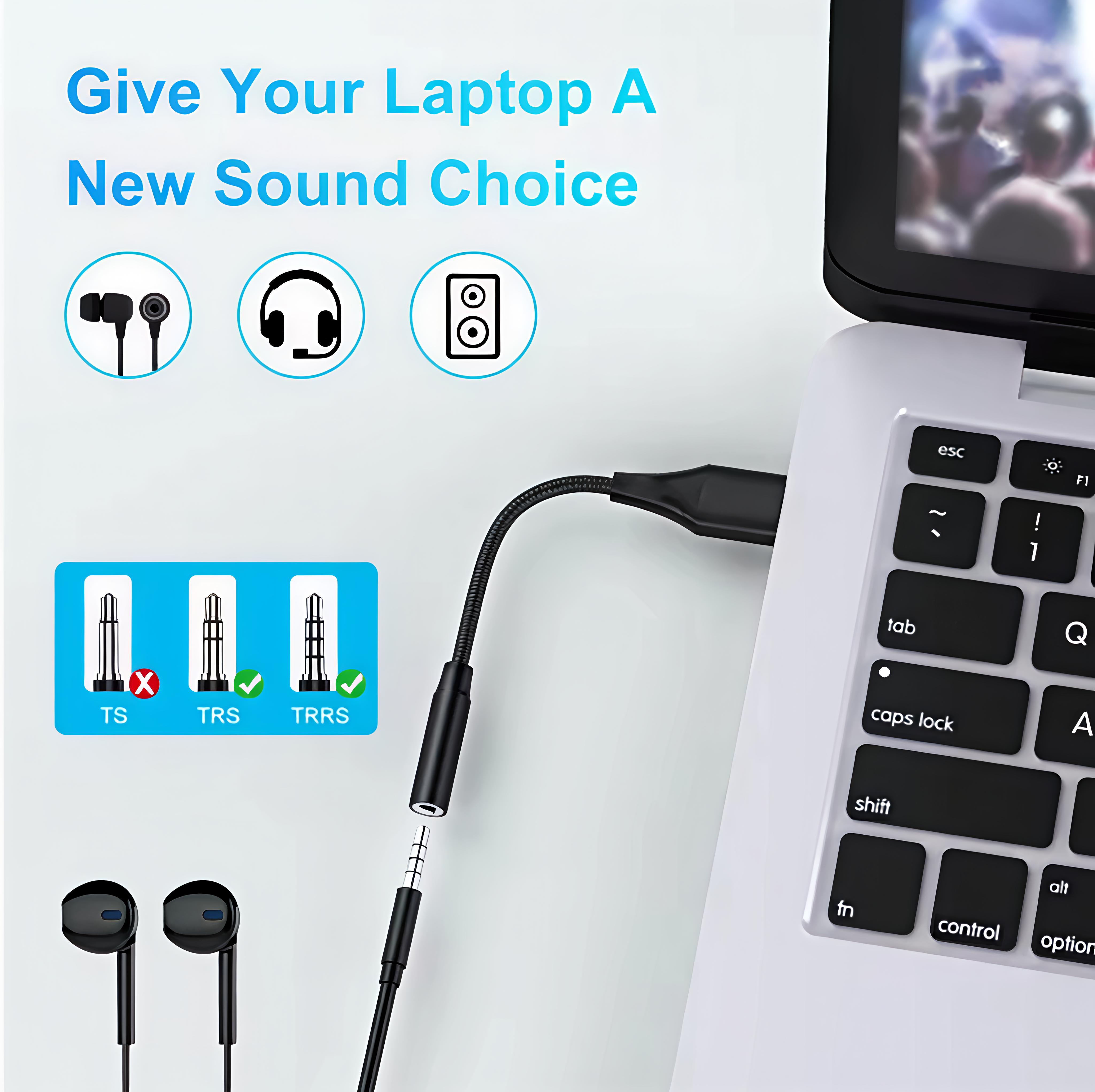 USB to 3.5mm Audio AUX Cable A - Usb Sound Card External recensione e prezzo