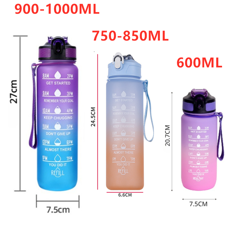 3Sizes Sports Water Bottle Gra - Smart Water Bottle Tracker recensione e prezzo