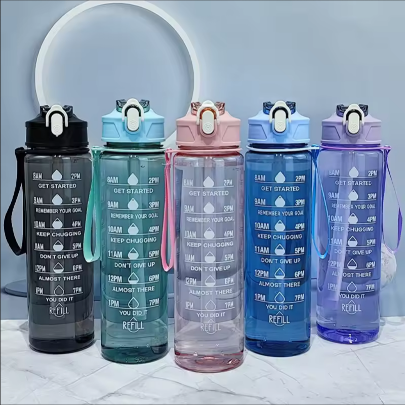 750-900ML Large Capacity Sport - Smart Water Bottle Tracker recensione e prezzo