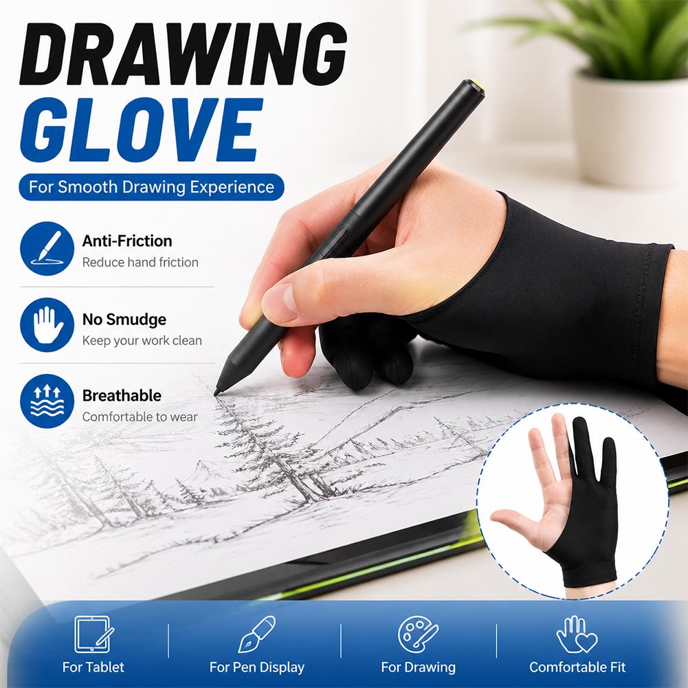 Drawing Glove Anti Touch Scree - Digital Drawing Tablet recensione e prezzo