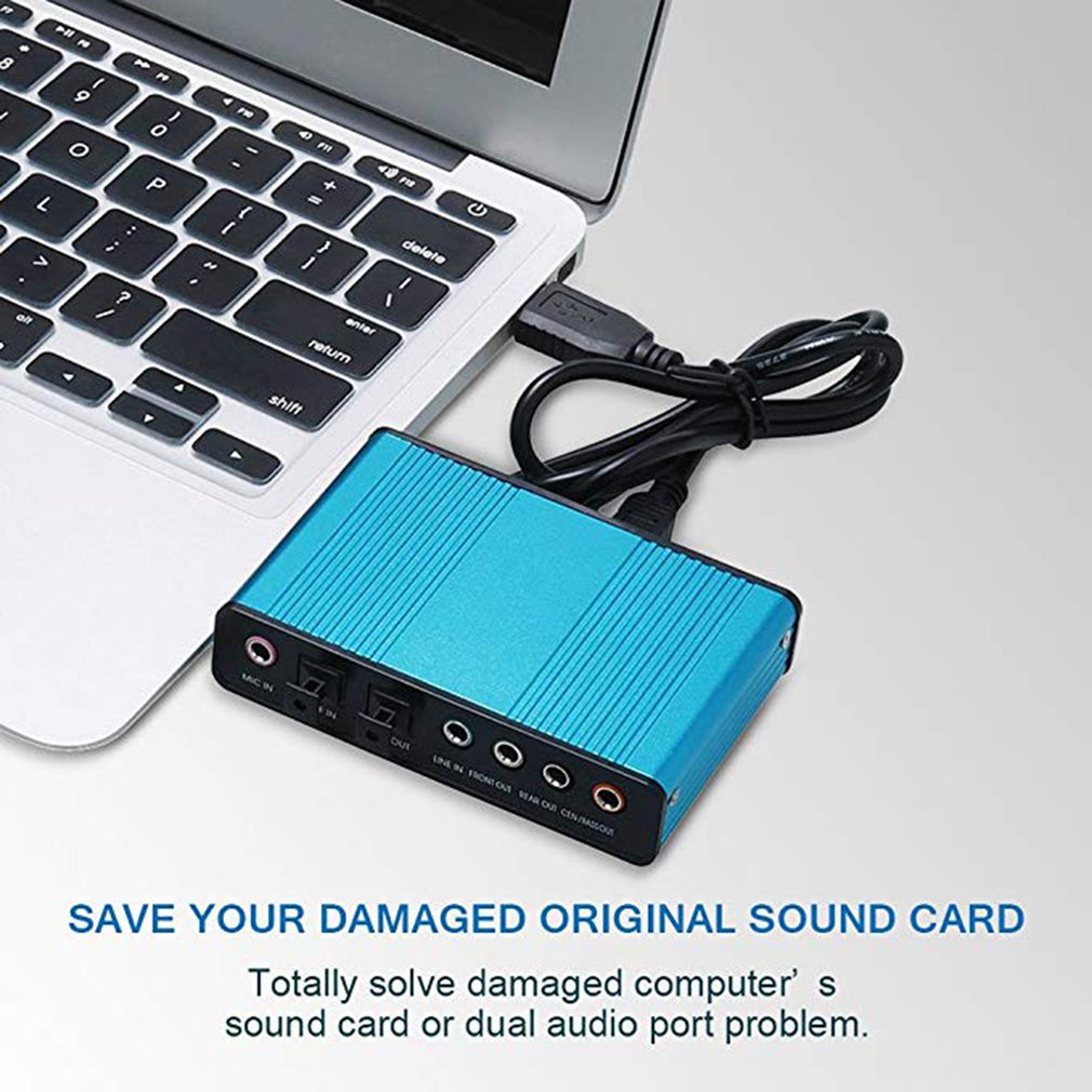 USB Sound Card 6 Channel 5.1 O - Usb Sound Card External recensione e prezzo